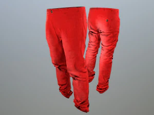 pants loose fit pack 3D Model