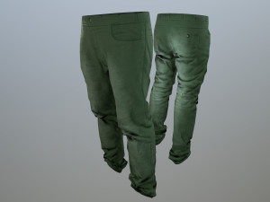 pants loose fit pack 3D 模型