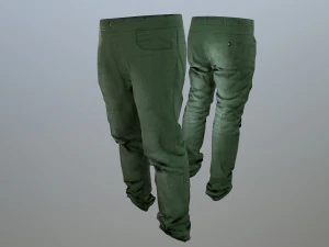 pants loose fit pack 3D Model