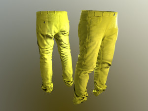 pants loose fit pack 3D 模型