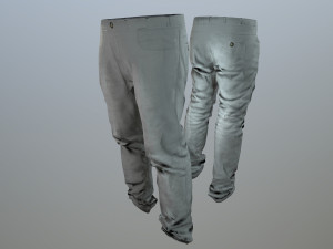 pants loose fit pack 3D 模型