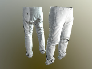 pants loose fit pack 3D 模型