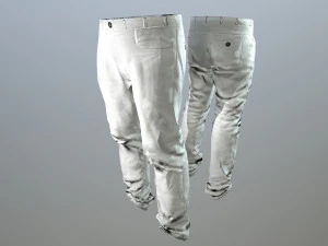 pants loose fit pack 3D Model
