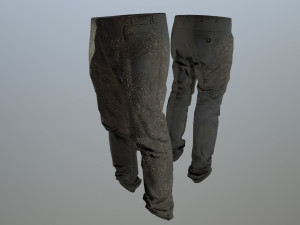 pants loose fit pack 3D 模型