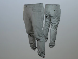 pants loose fit pack 3D Model