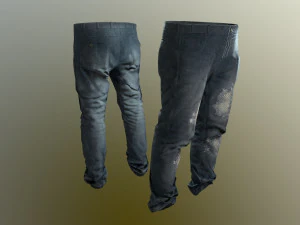 pants loose fit pack 3D Model