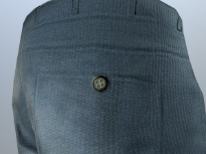 pants loose fit pack 3D 模型