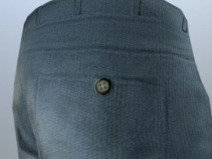 pants loose fit pack 3D Model