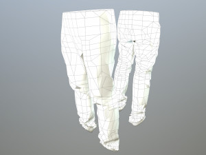 pants loose fit pack 3D 模型