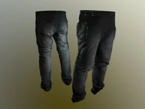 pants loose fit pack 3D Model