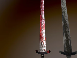 long sword 3D Model