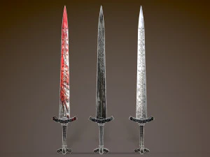 long sword 3D Model