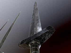 long sword 3D Model