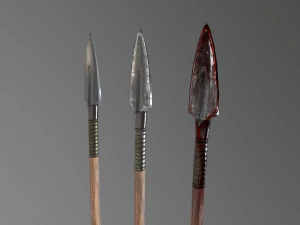 spear 1 3D Model