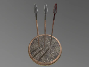 spear 1 3D Model