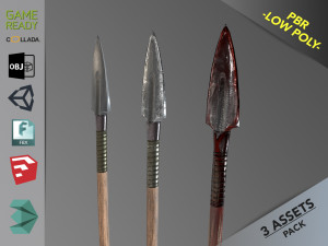 spear 1 3D 모델