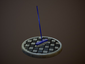 broom brush pack 1 3Dモデル