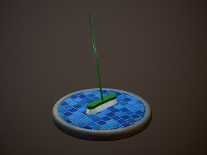 broom brush pack 1 3Dモデル