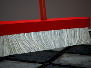 broom brush pack 1 3Dモデル