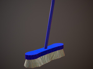 broom brush pack 1 3Dモデル