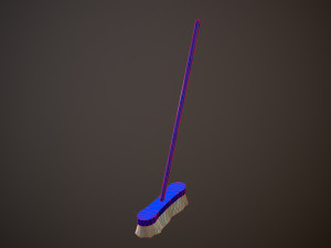 broom brush pack 1 3Dモデル