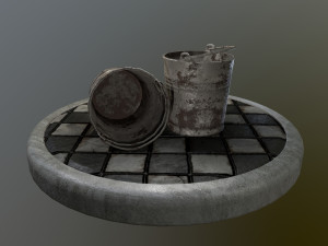 bucket pack 3D-Modell
