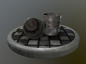 bucket pack 3D-Modell