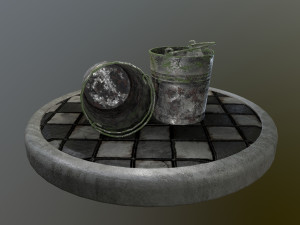 bucket pack 3D-Modell