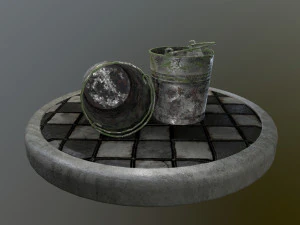 bucket pack 3D Model