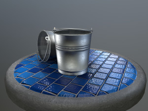 bucket pack 3D-Modell