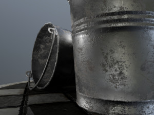bucket pack 3D-Modell