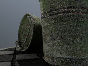 bucket pack 3D-Modell