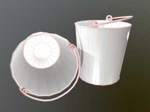 bucket pack 3D-Modell