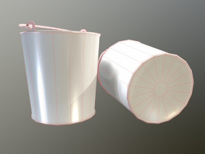 bucket pack 3D-Modell