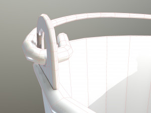 bucket pack 3D-Modell