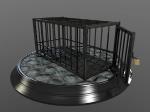 Tierk&auml;fig 3D Modell