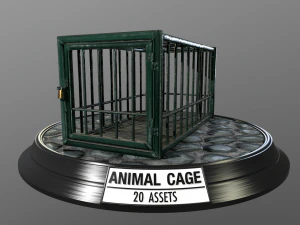 Tierk&auml;fig 3D Modell