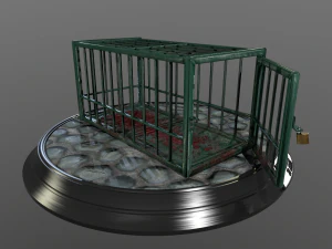 Tierk&auml;fig 3D Modell