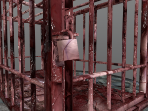 animal cage Modelo 3D