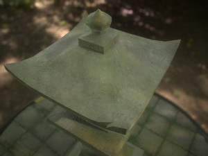 stone lantern pack 3D Модель
