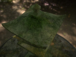 stone lantern pack 3D Модель
