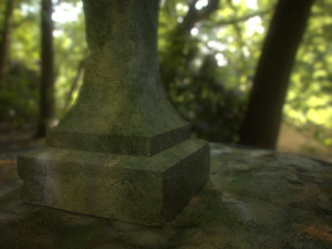 stone lantern pack 3D Модель