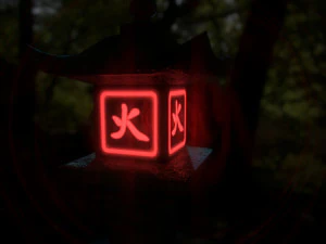 stone lantern pack 3D Model