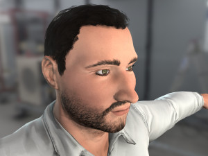 executive man Modelo 3D