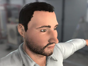 executive man 3D Model