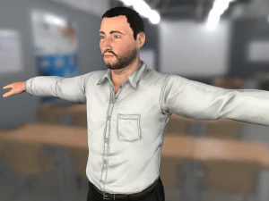 executive man 3D Model