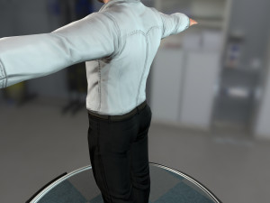 executive man Modelo 3D
