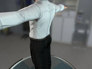 executive man 3D Model