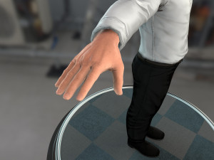 executive man Modelo 3D