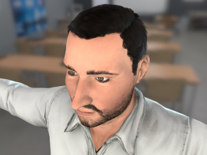 executive man Modelo 3D
